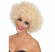 Afroperuk vit/Blond Afroperuk vit/Blond