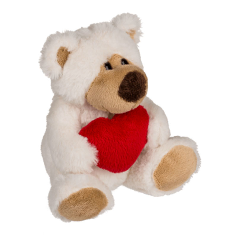 Nallebjörn med hjärta 15cm 