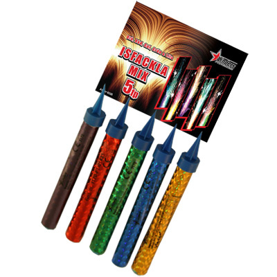 Isfackla 5-pack i olika färger