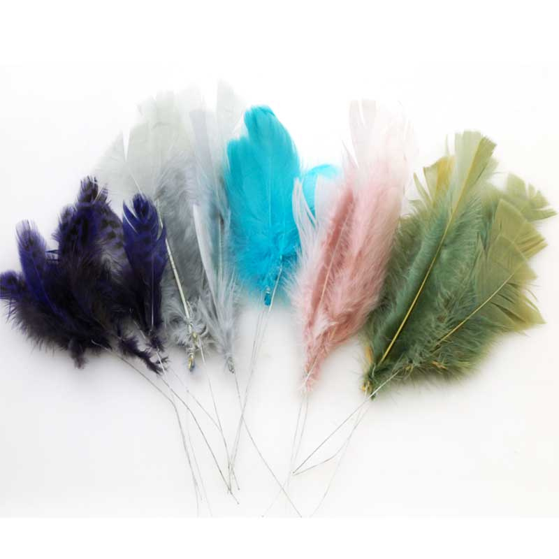 Påskfjädrar Pastell