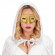 Ögonmask Acapulco Guldglitter Ögonmask Acapulco Guldglitter