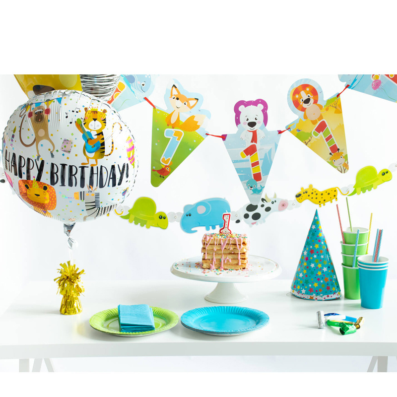 Folieballong Lejon Party Time