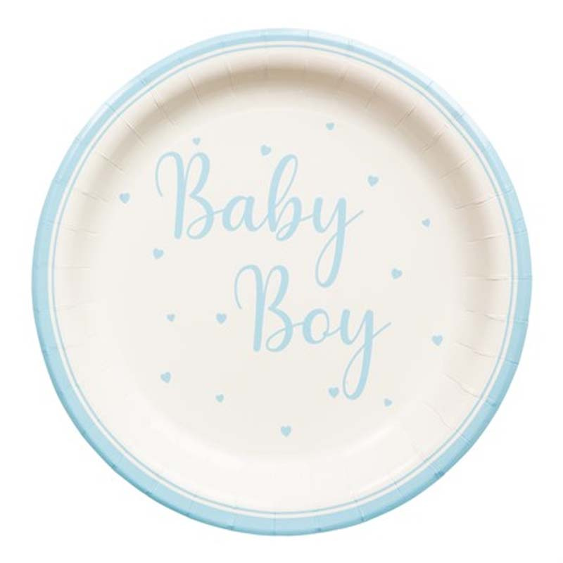 Papptallrikar Baby Boy 