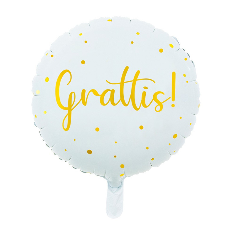 Grattisballong folie