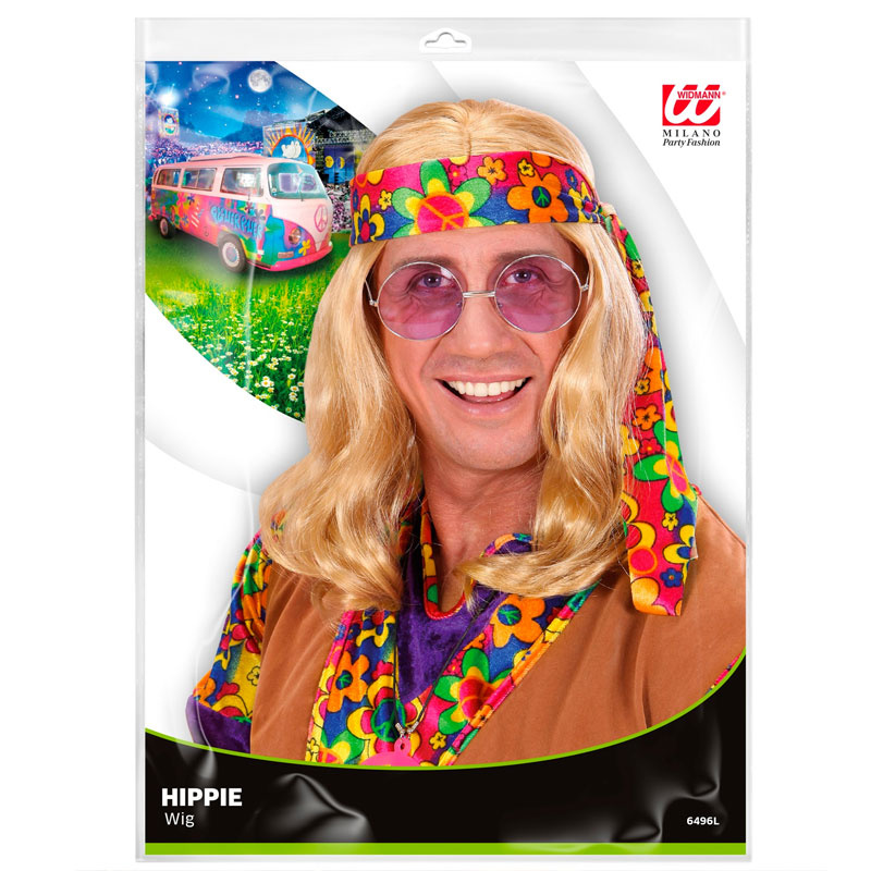 Peruk Hippie Blond