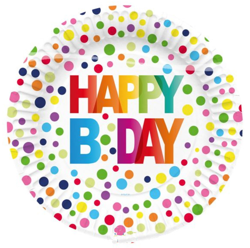 Tallrikar happy b. day