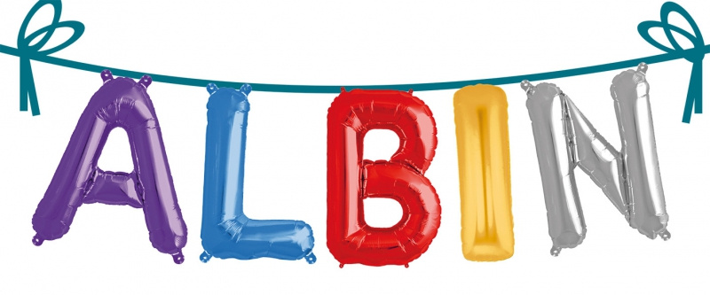 Ballonggirlang folie Namn
