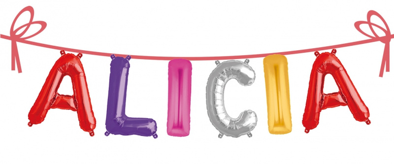 Ballonggirlang folie Namn