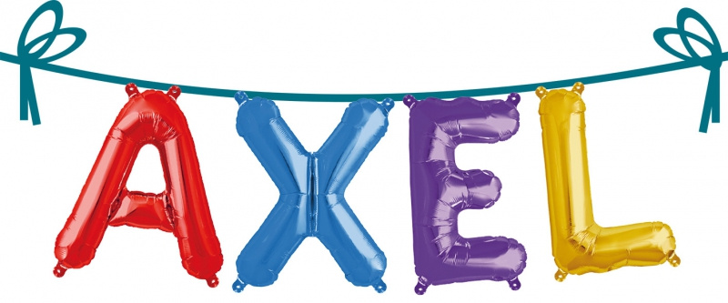 Ballonggirlang folie Namn