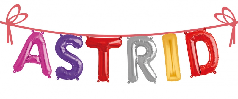 Ballonggirlang folie Namn