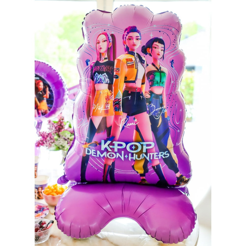 Folieballong Demon Hunters 82,5cm