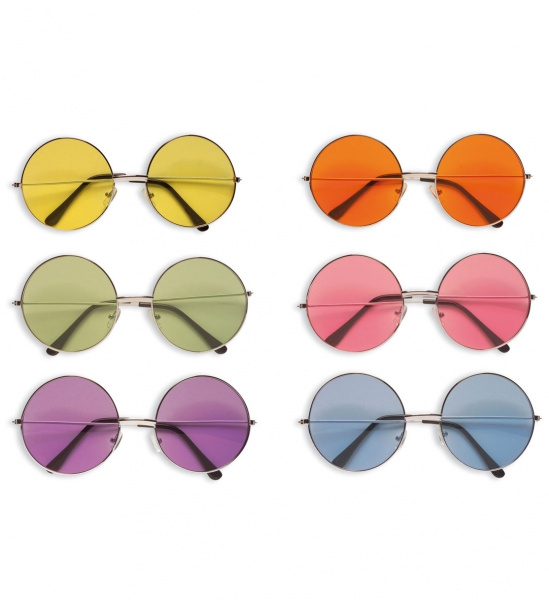 Glasögon hippie, extra stora