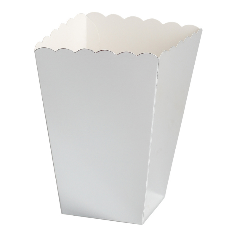 Popcornbägare Silver