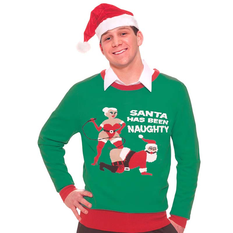 Jultröja Naughty Santa