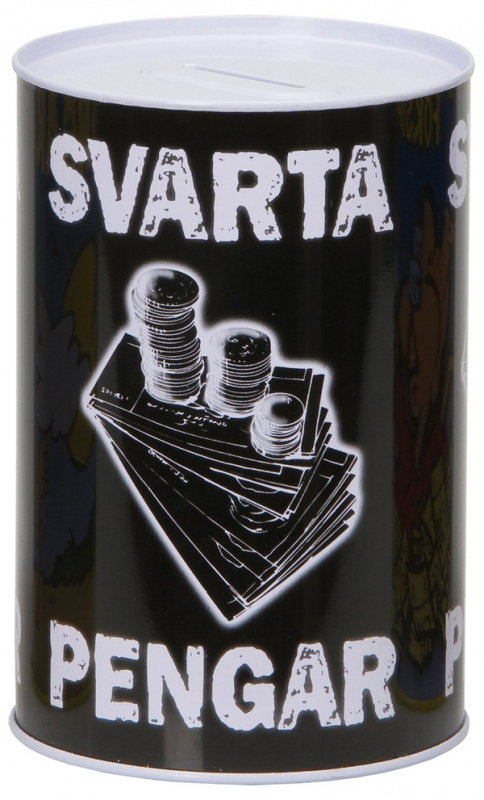 Sparbössa Svarta pengar