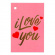 Love you mini kort Love you mini kort