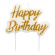 Tårtljus Happy Birthday guld Tårtljus Happy Birthday guld