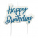 Tårtljus Happy Birthday blå Tårtljus Happy Birthday blå