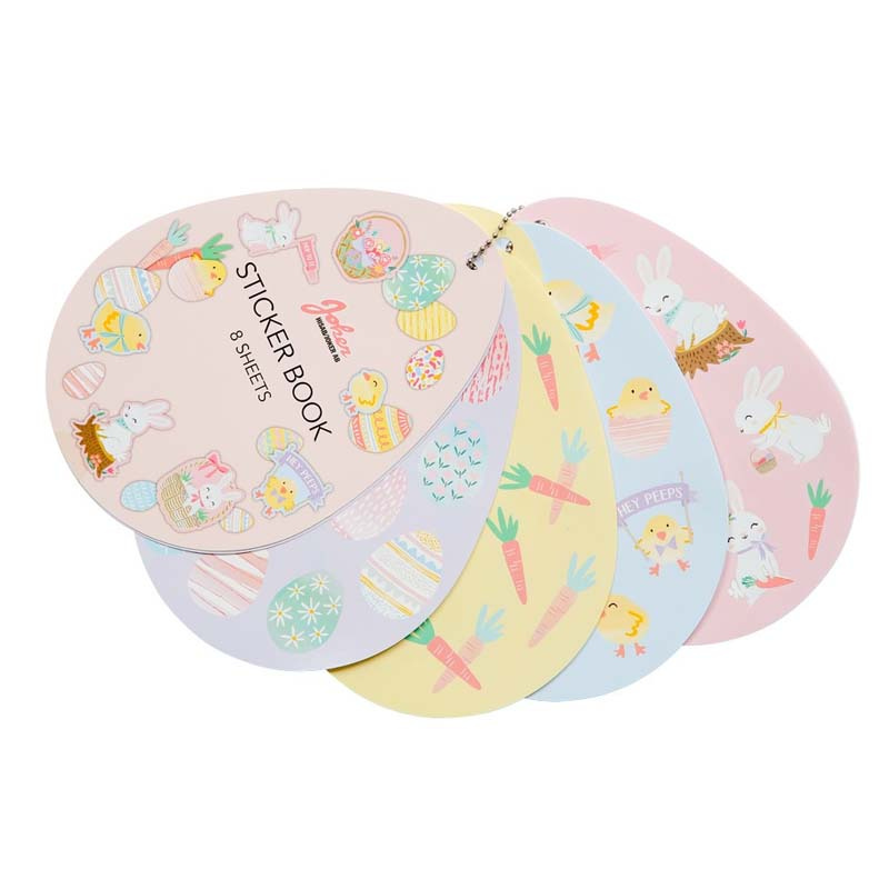 Klistermärkesbok Påsk