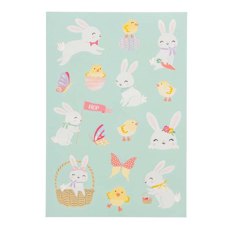 Klistermärken Kaniner Påsk