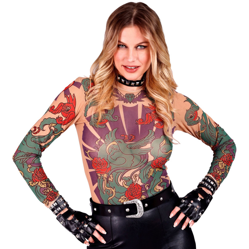Rockset med Nitar – Handskar, Armband och Halsband