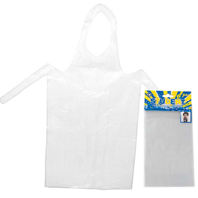 Studentförkläde Transparent