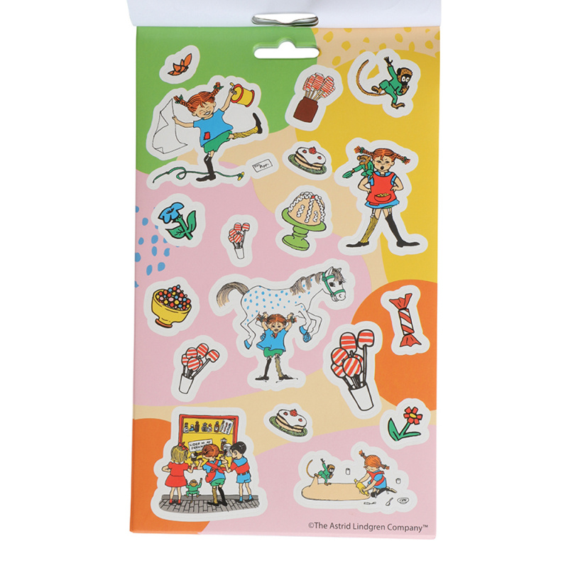 Stickers-bok Pippi