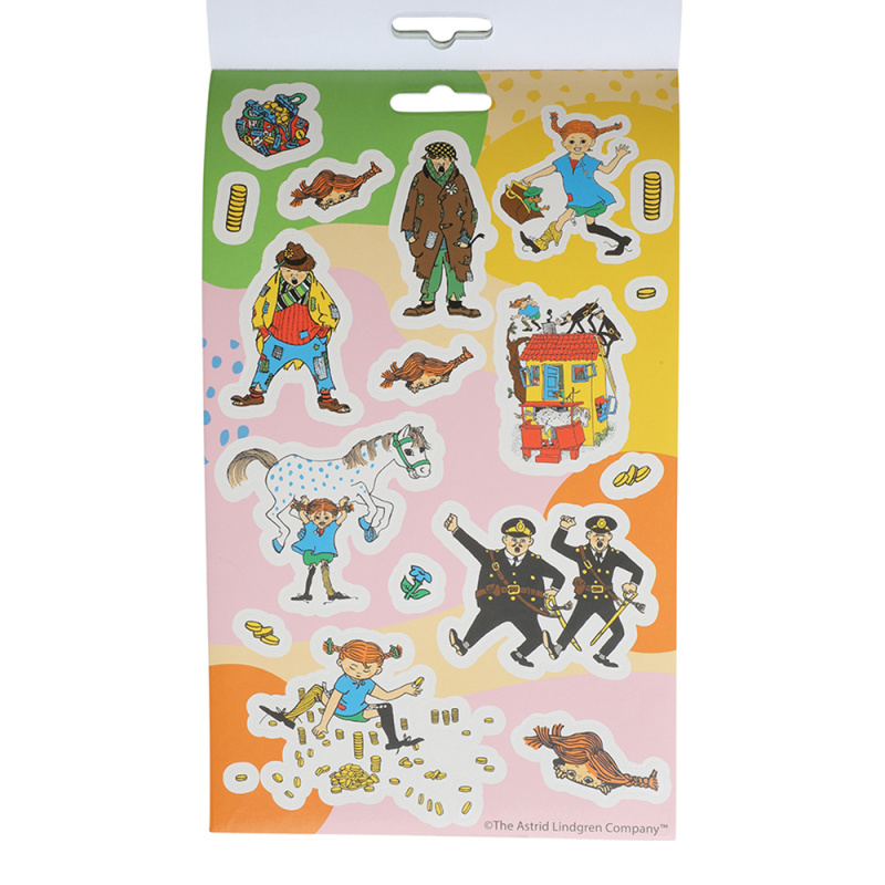 Stickers-bok Pippi