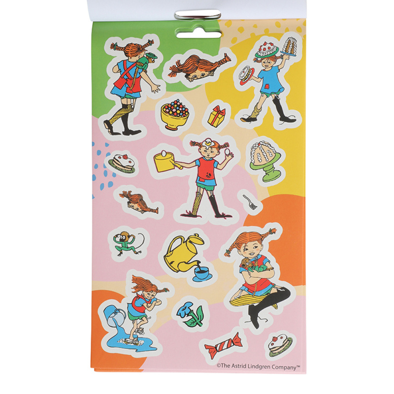 Stickers-bok Pippi