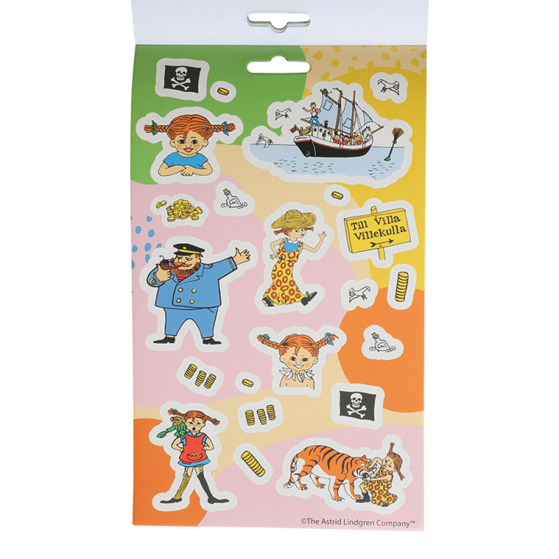 Stickers-bok Pippi