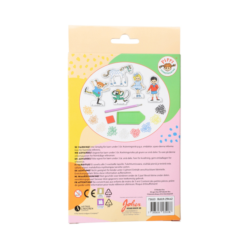 Diamant målning Pippi