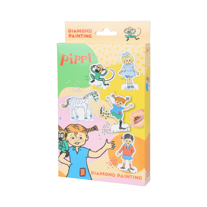 Diamant målning Pippi