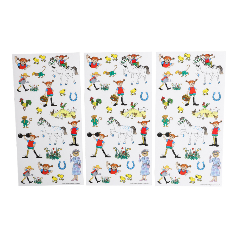 Stickers Påsk Pippi Långstrump 