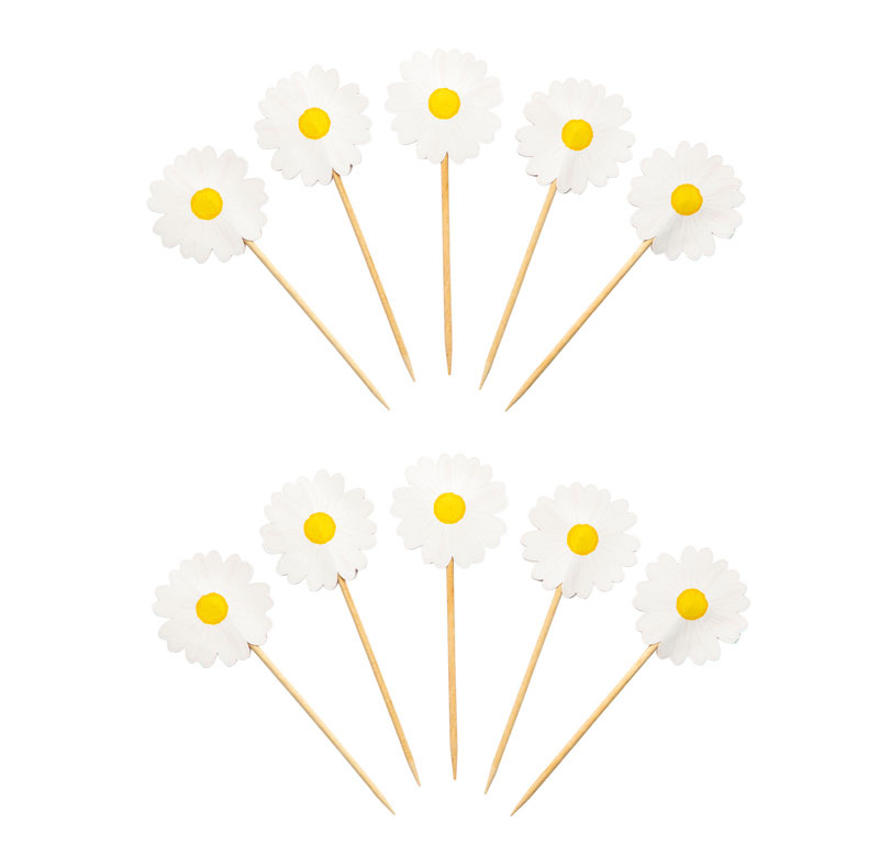 Partypicks Prästkragar