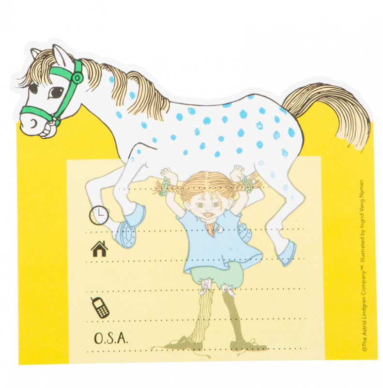 Pippi Inbjudningskort