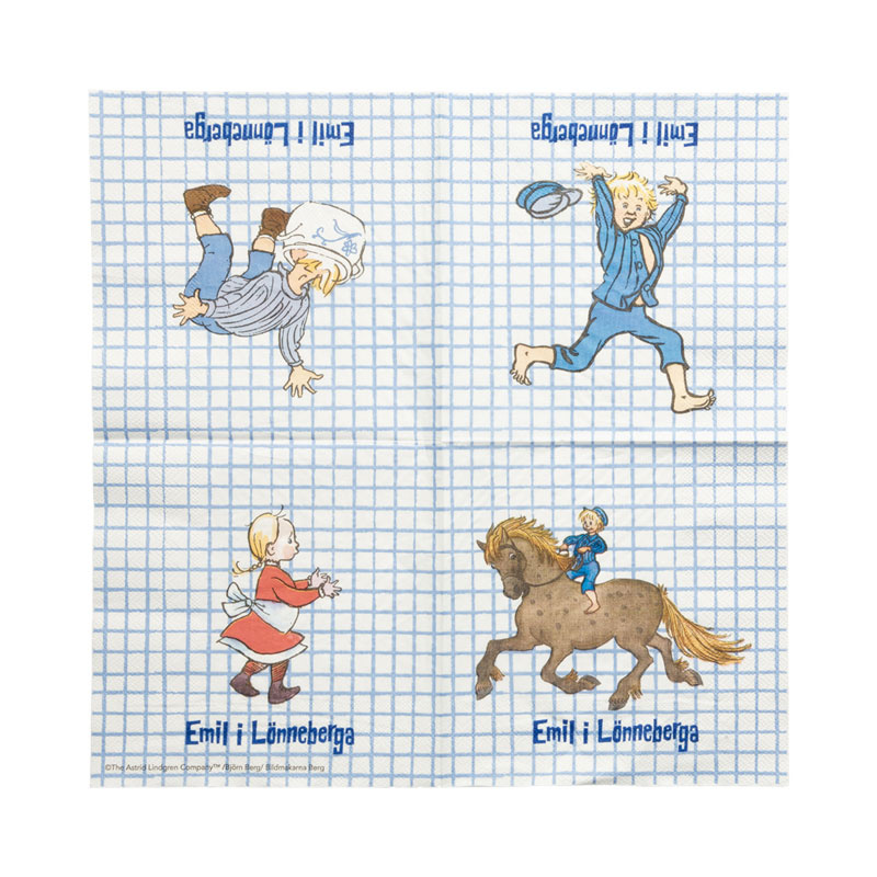 Emil i Lönneberga servetter