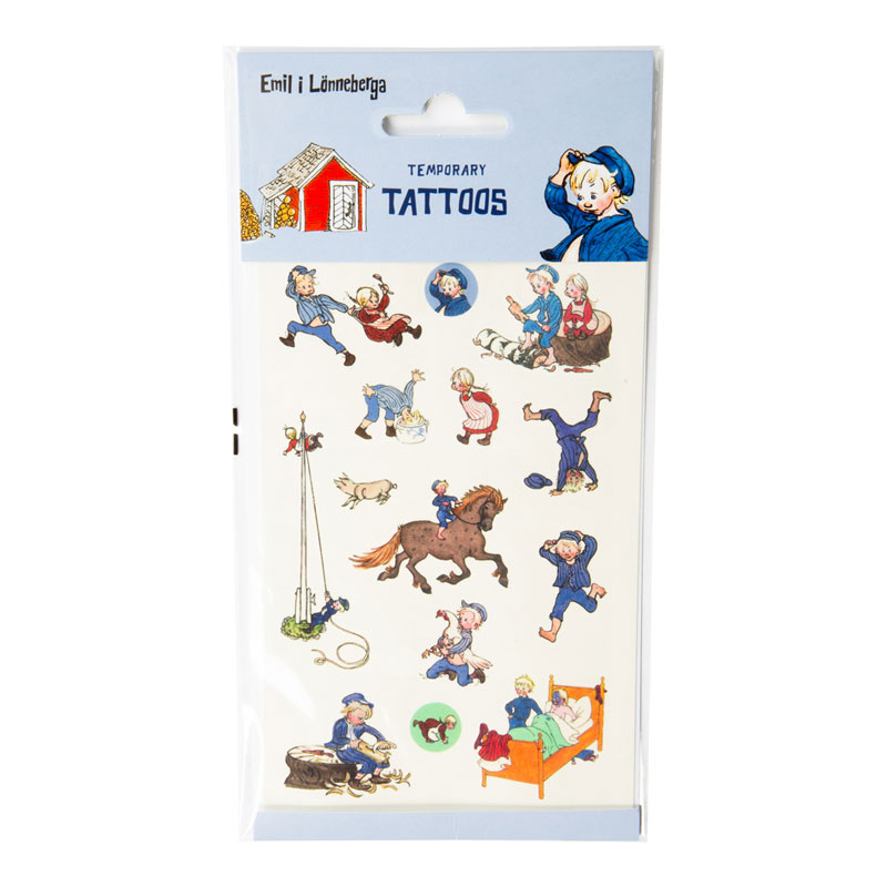 Emil i Lönneberga tatueringar