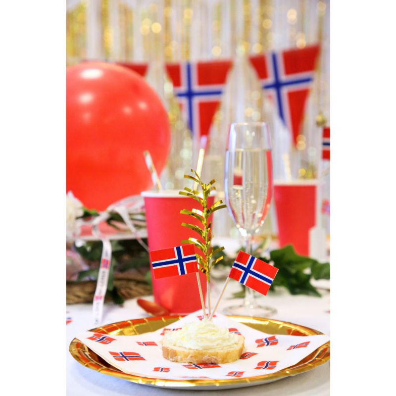Cocktailflaggor Norge