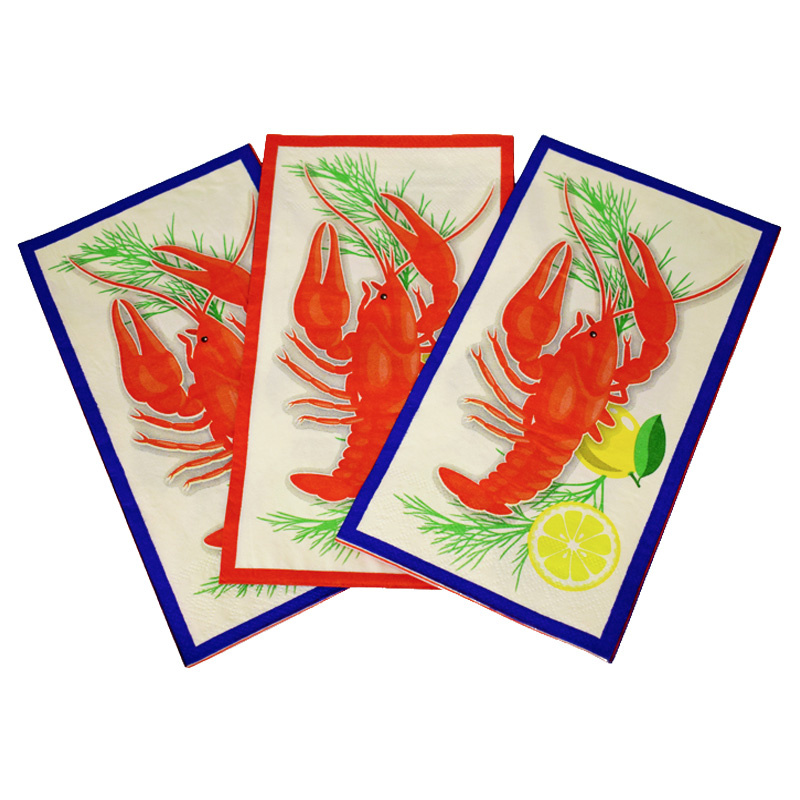  Servetter Kräftskiva