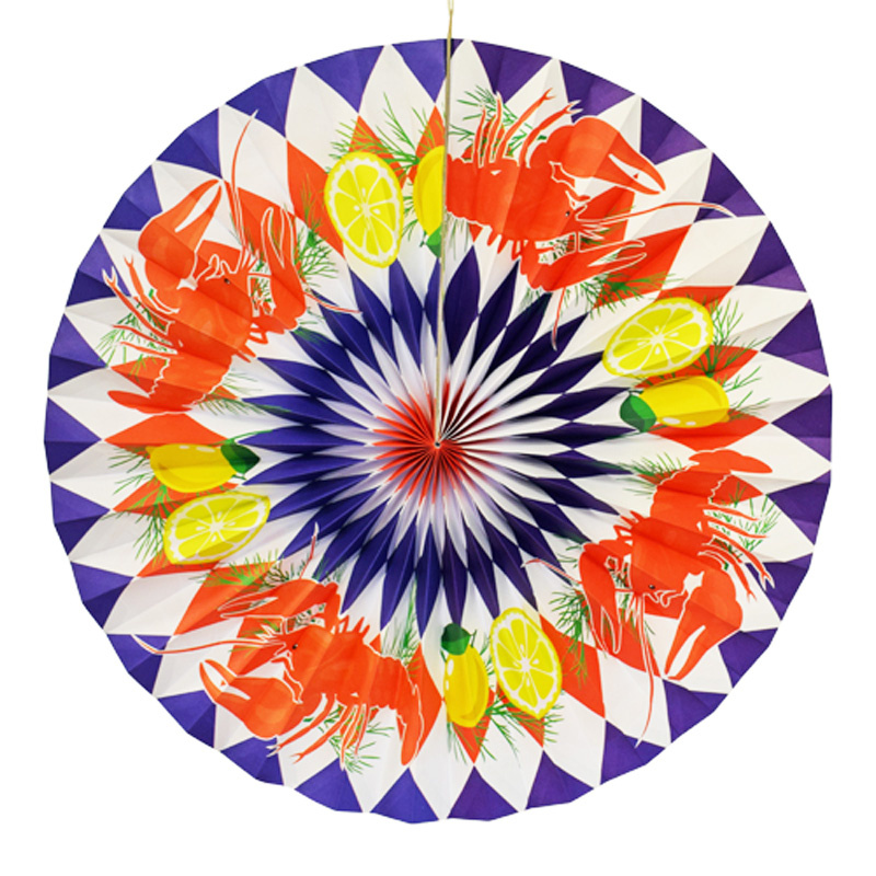 Solfjäder Kräftskiva