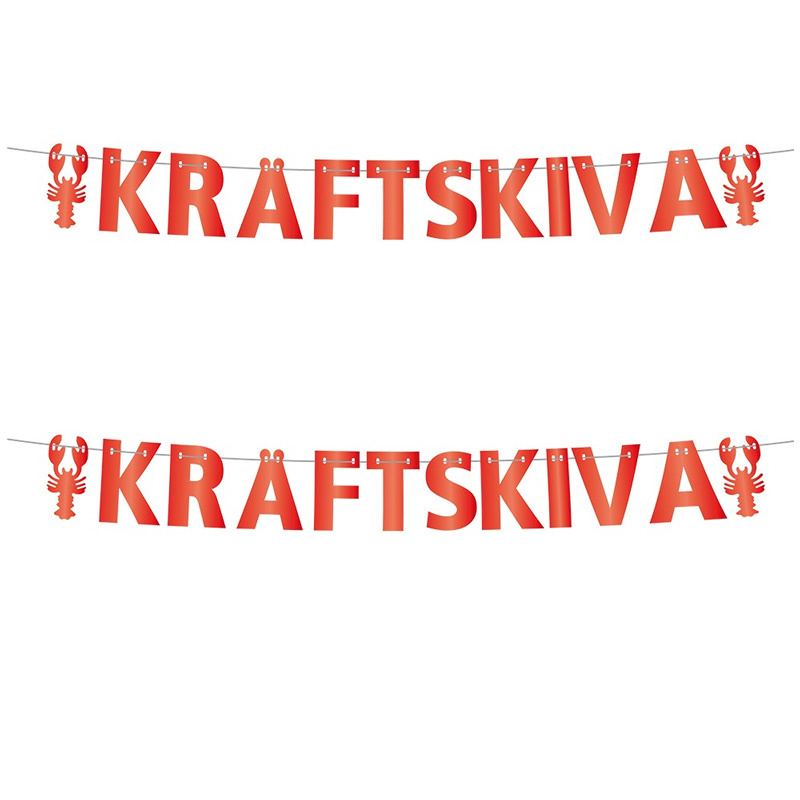 Kräftskiva Banner