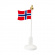Bordsflagga Norge
