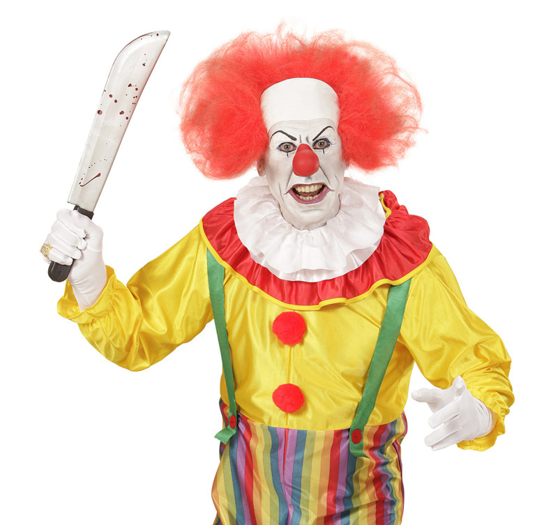 Clown flint rött hår