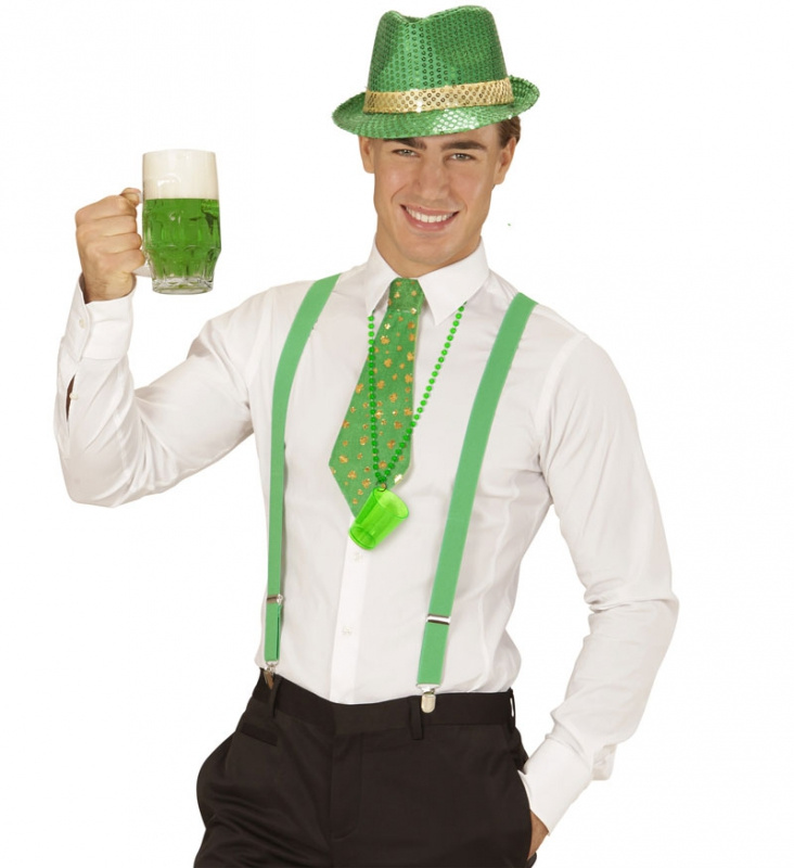 Shotglas i halsband Grön