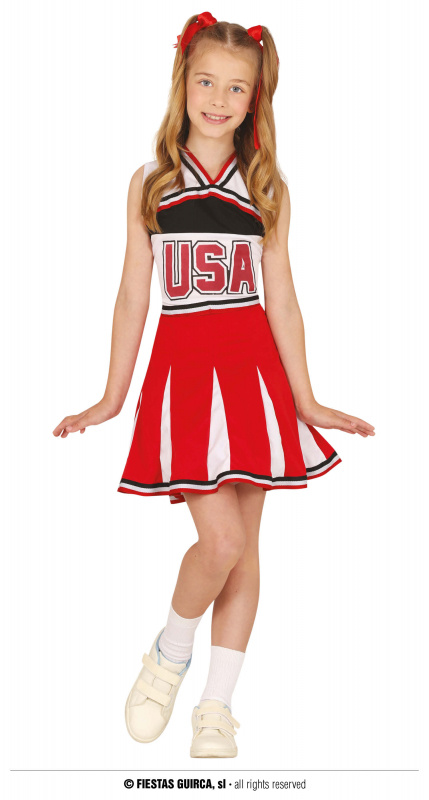 Cheerleader USA Barn 3-4 år