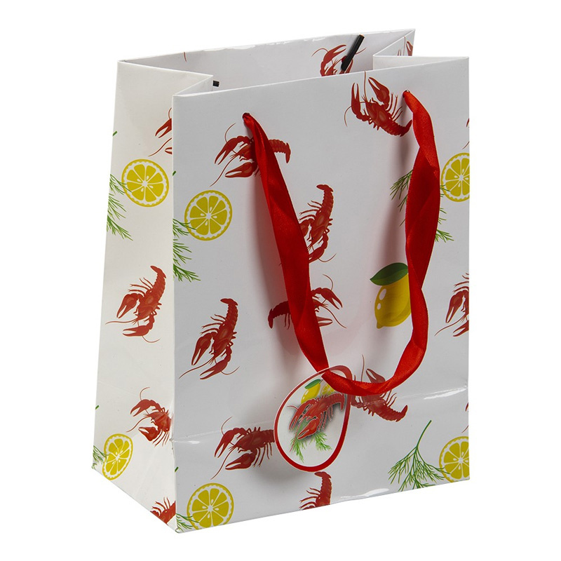 Presentpåse Kräftskiva liten