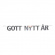 Girlang Gott Nytt år Silver Girlang Gott Nytt år Silver