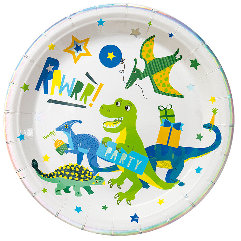 Tallrikar Dinosaurie