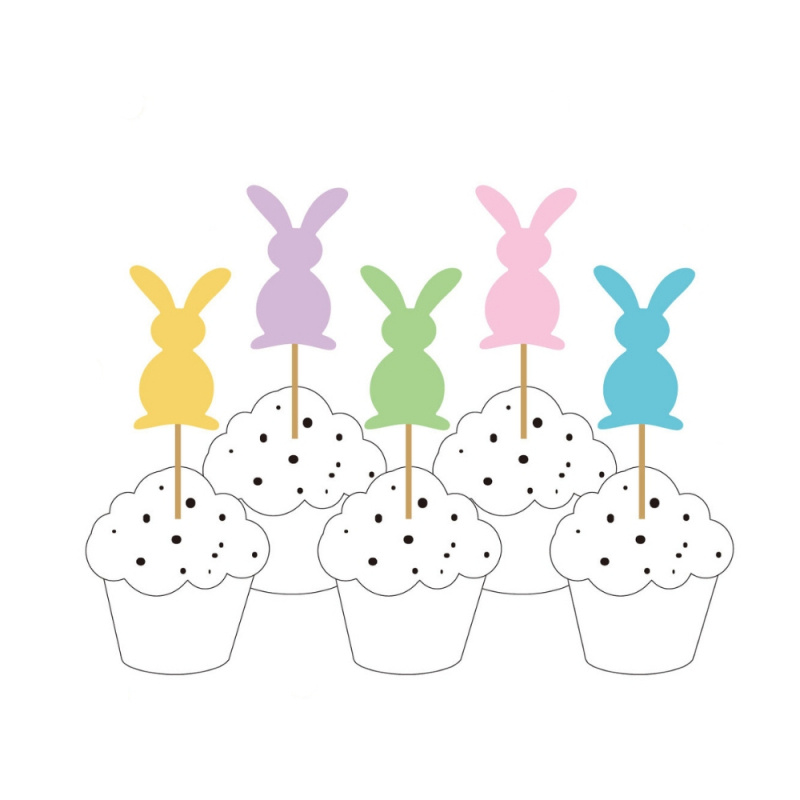 Partypicks Kanin 10-pack