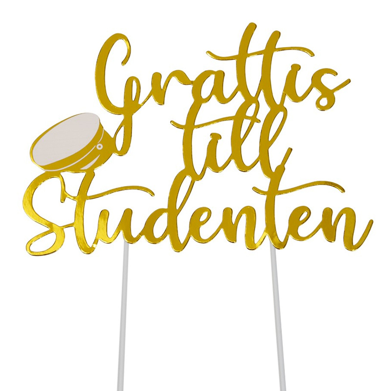 Tårtdekoration Student 